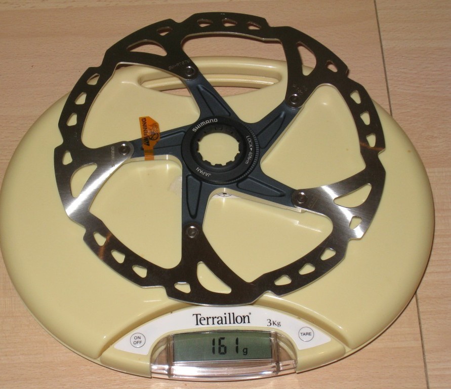 Shimano XTR SM-RT97M 2008 : 161gr