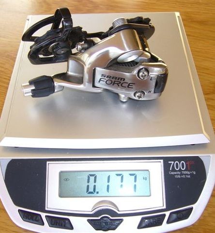 Sram Force 2008 : 177gr
