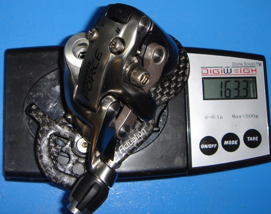 Sram Force 2007 : 163gr