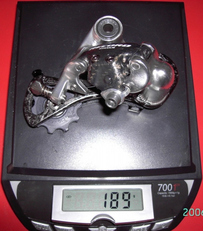 Campagnolo Record Ultra 2006 : 189gr