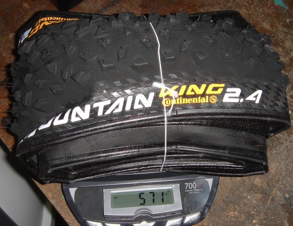 Continental Moutain King Supersonic 2008 : 571gr