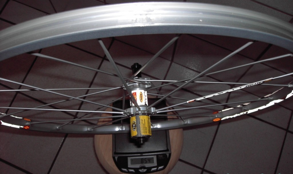 Mavic Crossmax SL 2006 : 854gr