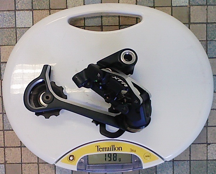 Shimano XTR M990 2007 : 198gr