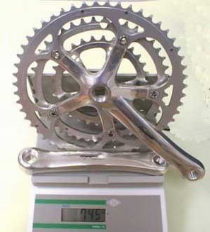 Campagnolo Veloce 2002 : 745gr