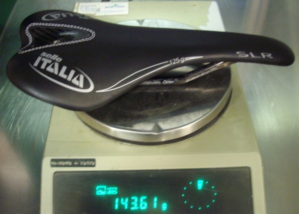 Selle Italia SLR Kit carbonio 2007 : 143gr