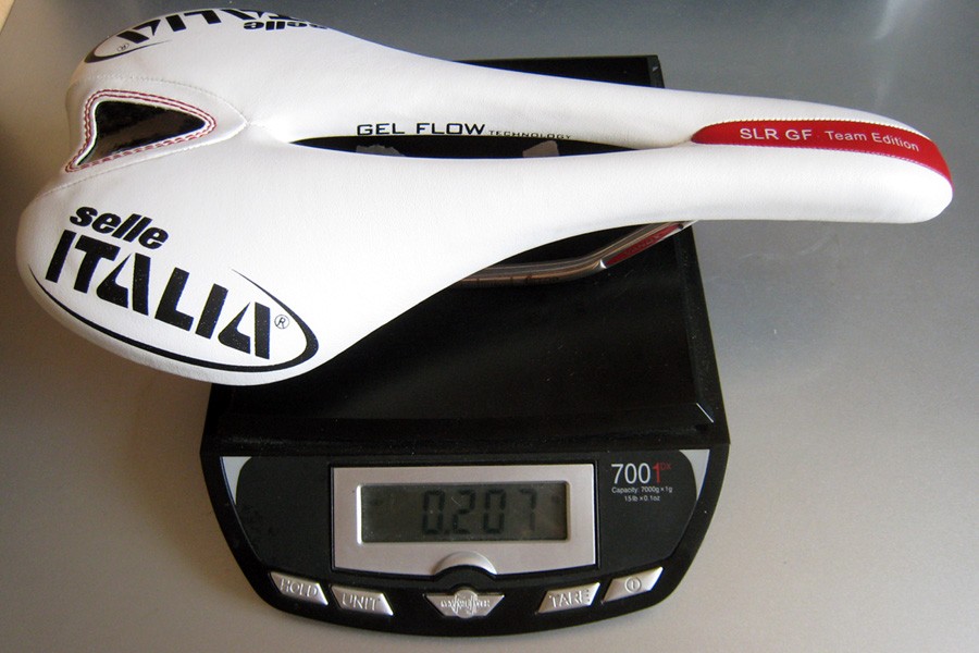 Selle Italia SLR Gel Flow team Edition 2008 : 207gr