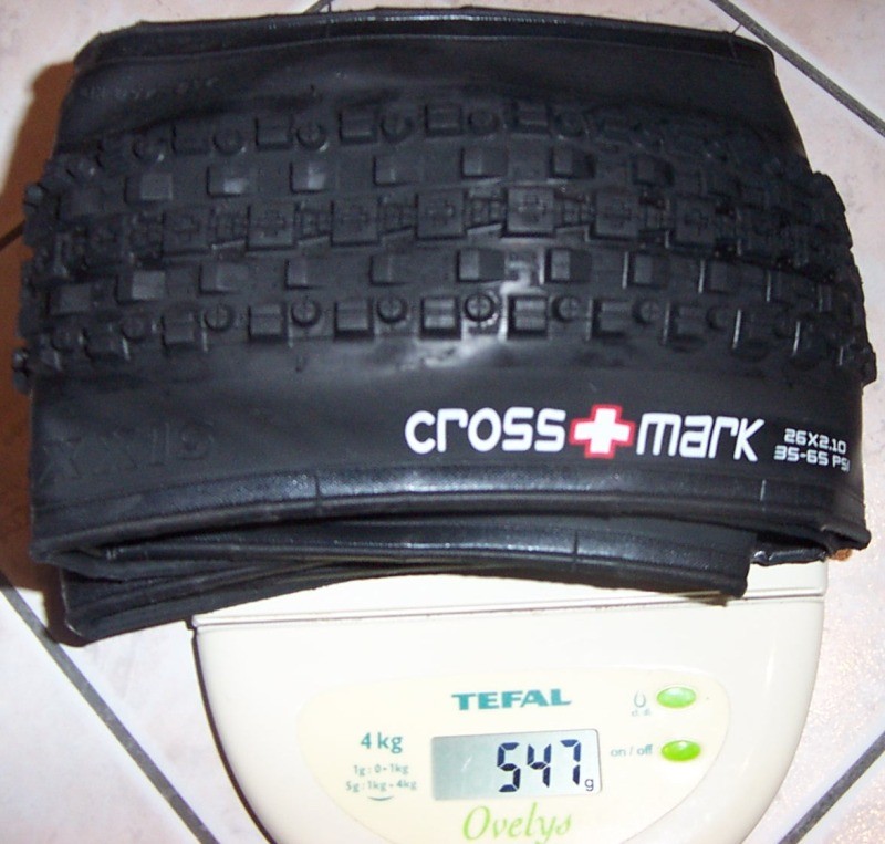 Maxxis Crossmark 2006 : 547gr