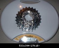 Campagnolo Record Titane 2004 : 158gr