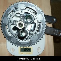 Shimano R700 Compact 2006 : 854gr