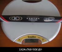 Easton EC90 CNT 2006 : 106gr