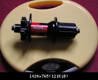 DT Swiss 240S Disc 6trous 2004 : 268gr