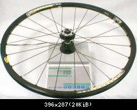 Mavic Crossroc disque 2001 : 890gr