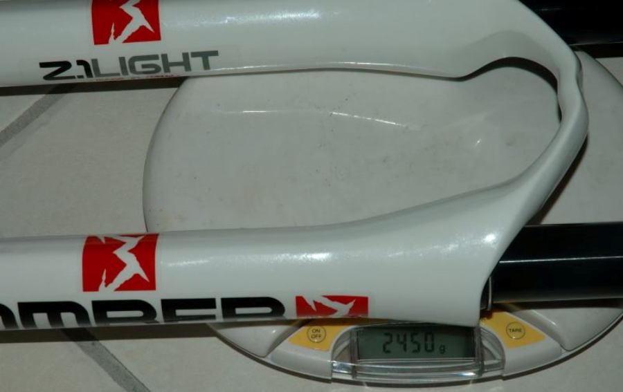 Marzocchi Z1 light ETA 2006 : 2450gr