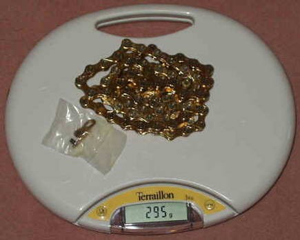 KMC X9.93 Gold 2003 : 295gr