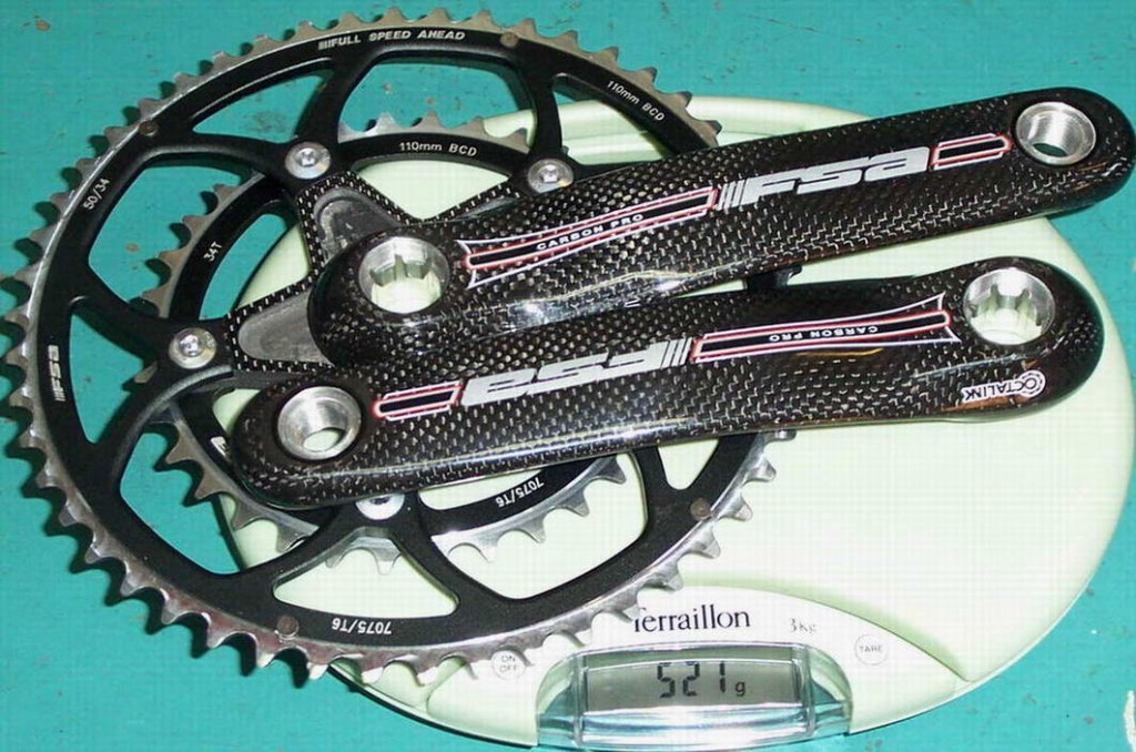 FSA Carbon Pro Compact 2004 : 521gr