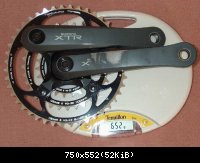 Shimano XTR M952 2001 : 652gr