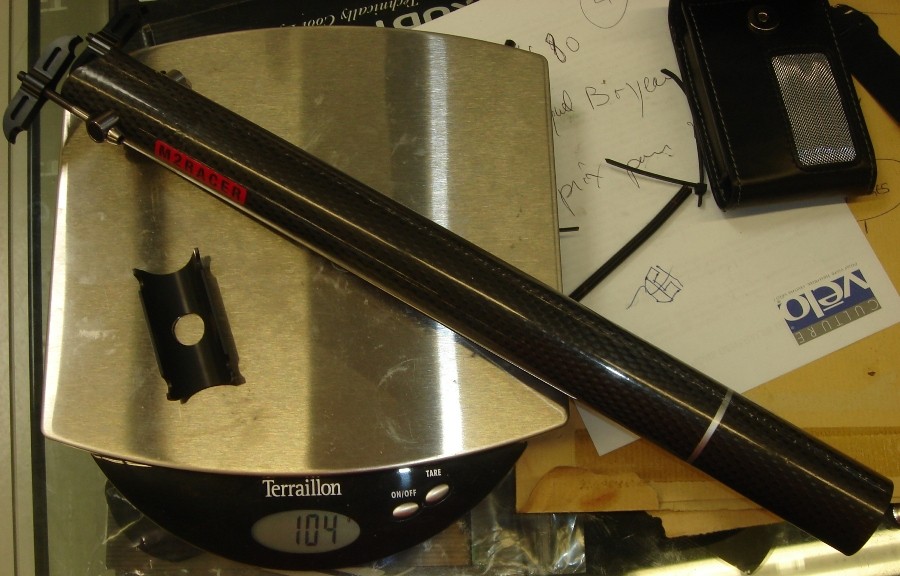 M2Racer Carbon 2006 : 104gr