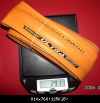 Continental Ultra Sport 2006 : 291gr