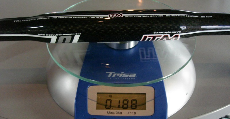 ITM 101 carbone 2006 : 188gr