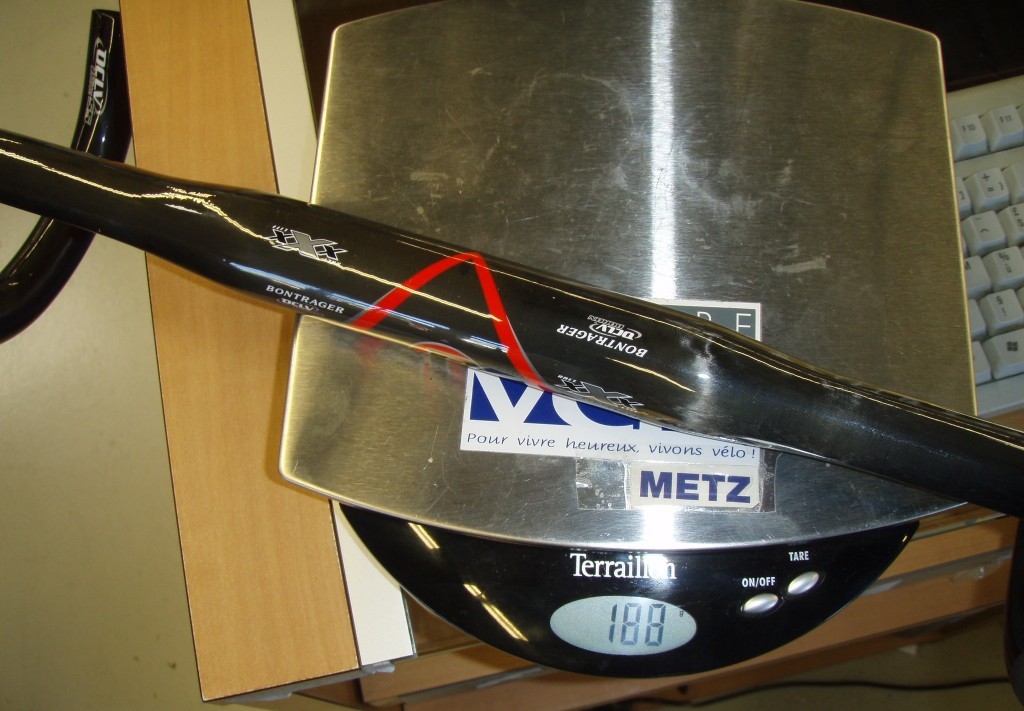 Bontrager XXX lite 2007 : 188gr