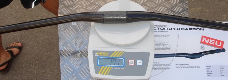 Syntace Vector Carbon 2007 : 171gr