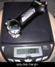 Ritchey WCS 2005 : 108gr