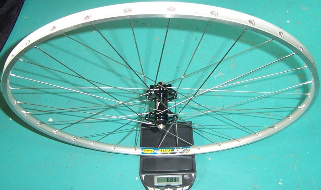 Mavic Reflex / American Classic disc 2005 : 683gr