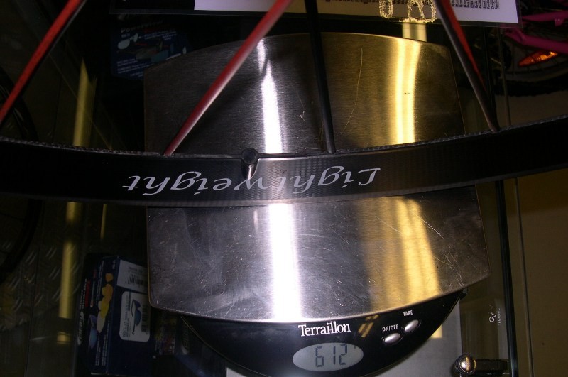 Lightweight Generation II 2007 : 612gr