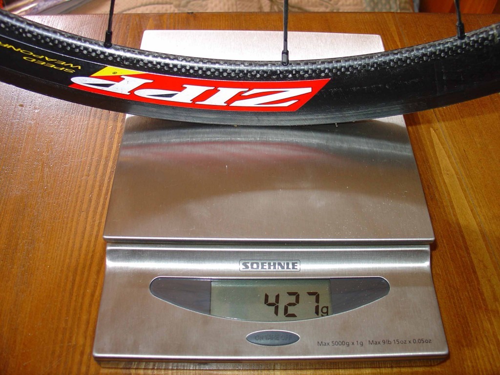 Zipp 245 / Tune Mig66 2002 : 427gr