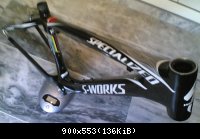 Specialized S-works  2007 : 1219gr