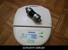 PMP titane 107mm 155g