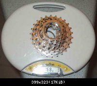 Campagnolo Record titane 2003 : 168gr