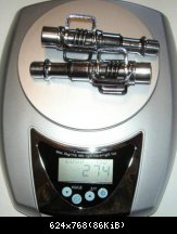 Crank Brothers MXR 2007 : 274gr