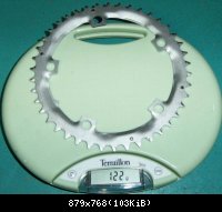 Shimano Acier 2003 : 122gr