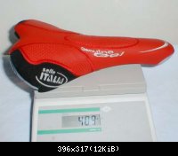 Selle Italia Turbomatic 4 gel 2001 : 409gr