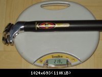 Easton EC70 2005 : 219gr