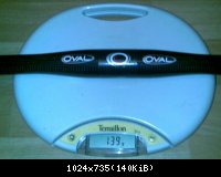 Oval Concepts Carbon XC 2007 : 139gr