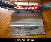 Zipp 245 / Tune Mag180 2003 : 575gr